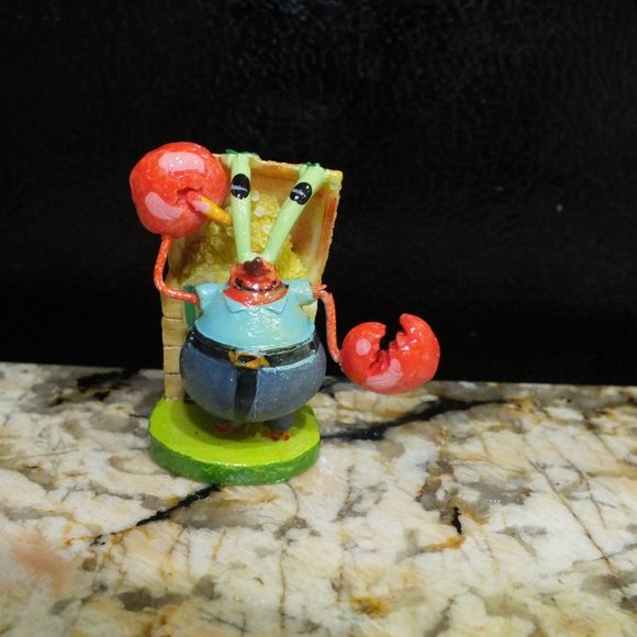 Penn-Plax Spongebob Squarepants Bikini Bottom 7-Piece Aquarium Ornament Set - Picture 6 of 9